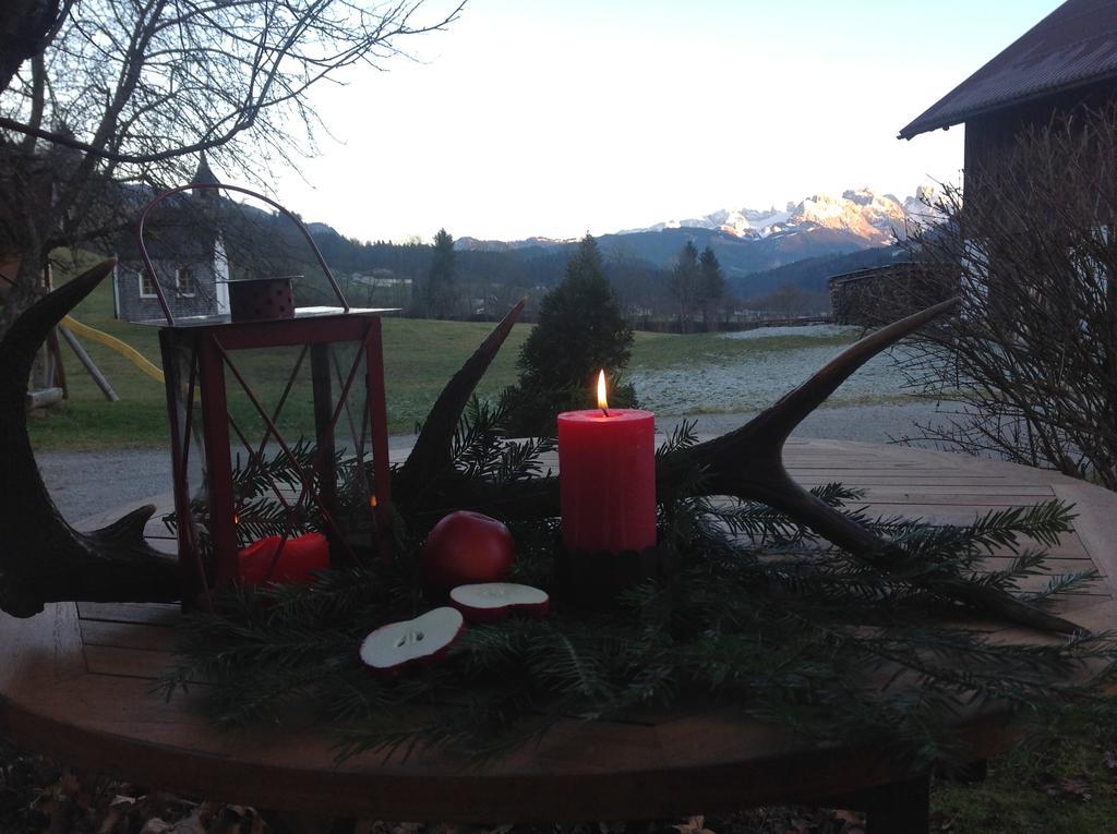 Ferienwohnung Strubbauer Urlaub Am Bauernhof Abtenau Exterior foto